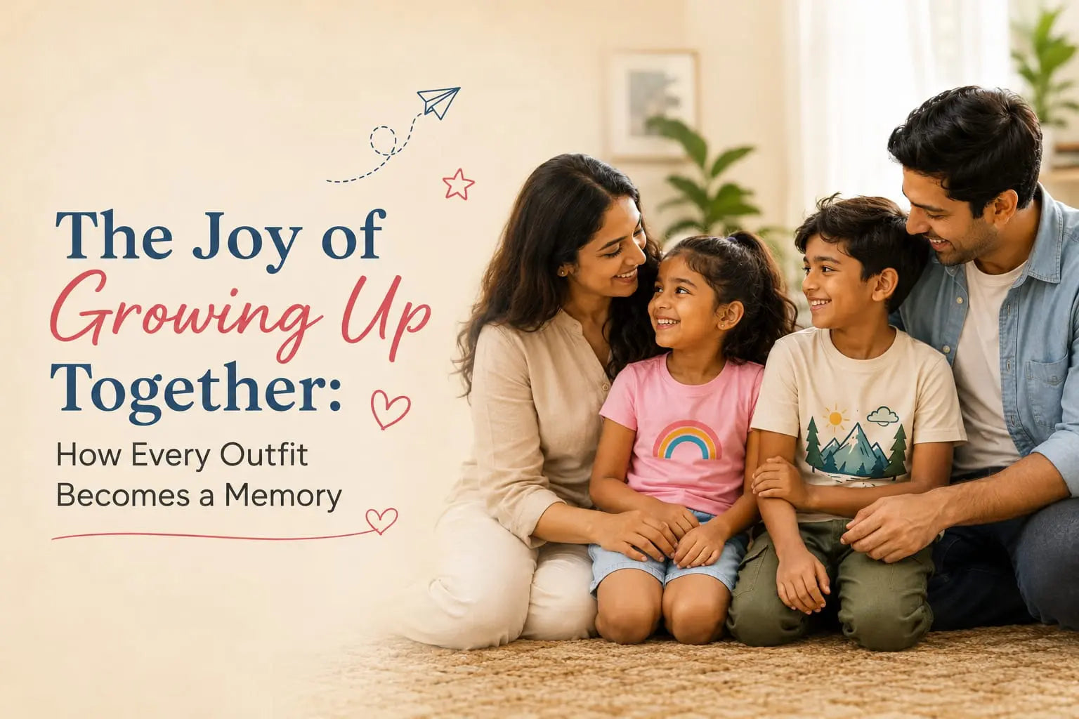 The Joy of Growing Up Together: How Every Outfit Becomes a Memory By Candor Kids - Candor Kids
