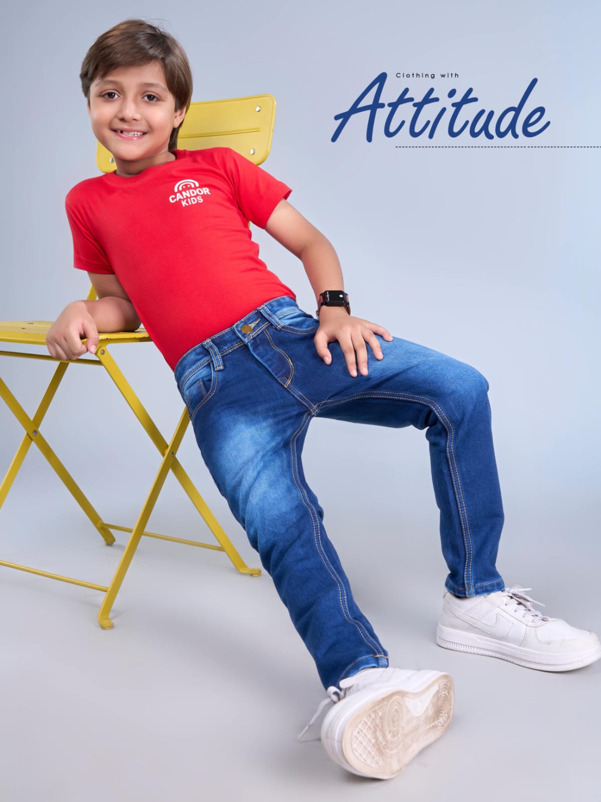 Everyday Indigo - Classic Washed Blue Jeans for Kids